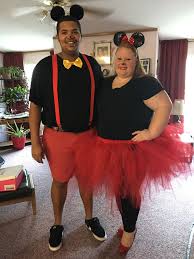 Mickey And Minnie Couple Costumes Halloween Costumes Diy Couples Diy Couples Costumes Disney Couple Costumes