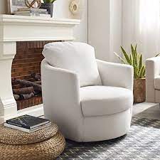 Check spelling or type a new query. Amazon Com Volans Modern Ivory Corduroy Upholstery Swivel Barrel Chair Living Room Swivel Chair Sofa Kitchen Dining