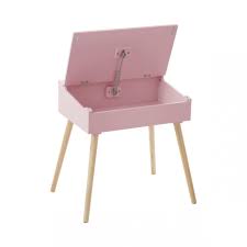 Bureau pour enfant collection mini couleurs : Pupitre Enfant Rose Bou 3 Suisses