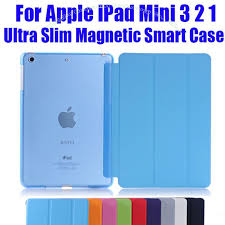 1pc Newest Leather Case For Apple Ipad Mini 3 2 1 Fashion Smart Cover Pc Translucent Back Cover No Im302 Apple Ipad Mini Ipad Mini Ipad Mini 3