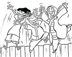 More more cartoons coloring pages. Edd N Eddy Coloring Pages Learny Kids