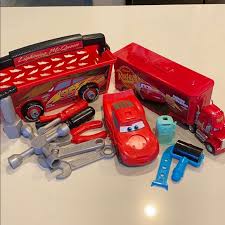 Disney Toys Disney Lightning Mcqueen Mack Tool Play Doh Set Poshmark