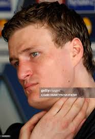 Chelsea's German player Robert Hoth is seen at a press confence, 05... News  Photo