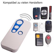 Bernal handsender > deutschlandweite suche. Universal Vielfrequenz Handsender Garagentoroffner 433 868 8 Mhz