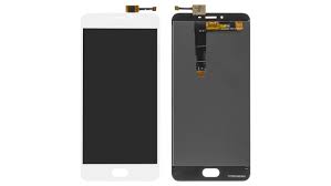 LCD compatible with Meizu U20, (white ...