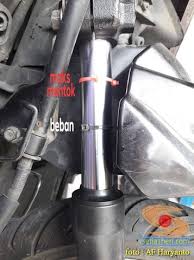 Ukuran shock belakang mio soul gt. Solusi Alternatif Pada Shock Depan Motor Matic Yang Dirasa Keras Atau Terlalu Empuk Setia1heri Com