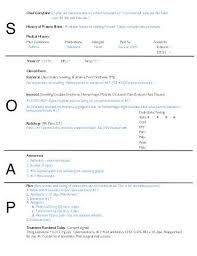 soap notes dentistry example sbar nursing soap note