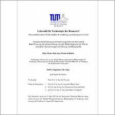 Quali sono le cause di una sua alterazione? Lehrstuhl Fur Technologie Der Brauerei I