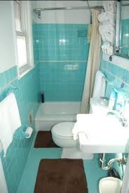 Bathroom Decorating In Blue Brown Colors Chocolate Inspiration Brown Bathroom Decor Retro Bathrooms Aqua Bathroom