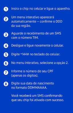 Como cadastrar chip da TIM | Passo a passo para ativar sua linha TIM
