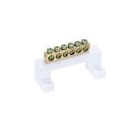 Terminal Ground Bar Electrical Block Barrier Brass Bridge Design 6  Positions | eBay