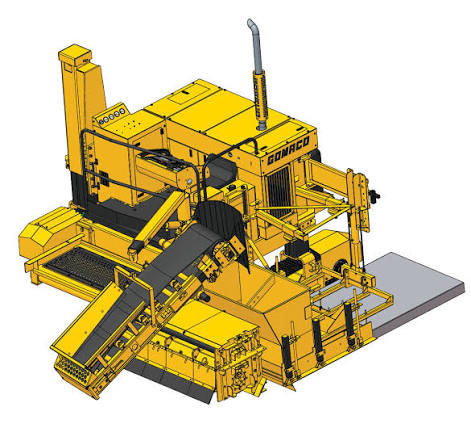 Gomaco COMMANDER II Concrete Paver