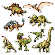 Kostenlose ausmalbilder dinosaurier zum ausdrucken, malvorlagen dinosaurier für kinder und erwachsene, ausmalbilder gratis runterladen, dino wenn ihr ein dinosaurier ausmalbild gratis ausdrucken und danach ausmalen möchtet, braucht ihr nur auf das kleine dinosaurier bild in farbe. Cutout Set Dinosaurier 8 Teilig Dinosaurier Dinosaurierbilder Dinosaurier Kunst