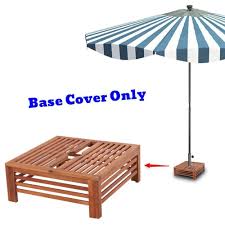 Parasol Base Cover Patio Wood Side Coffee Table Stand Umbrella Hide Pool Decor Diy Pergola Pool Decor Pergola Kits