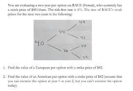 ⠀ vw golf r mk8 shows off its. You Are Evaluating A Two Year Put Option On Race Chegg Com