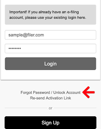 Net user loginname newpassword /domain /active:yes Forgot Password Unlock Account E Filing Help E Filing Help