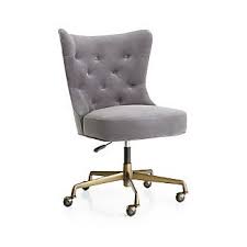 Home Office Chairs Swivel Casters Leather More Crate And Barrel Velvet Office Chair White Leather Dining Chairs Office Chair Design