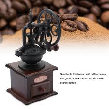 We love coffee, and coffee loves company. Manual Coffee Grinder Retro Style Wooden Coffee Bean Mill Grinding Ferris Wheel Design Hand Coffee Vintage Maker Kitchen Tools Electric Coffee Grinders Aliexpress