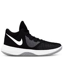 Basketball Shoes For Girls Nike Black And White Nike Men S Air Precision Ii Basketball Sneakers From Finish Line Black White Basketball Sneakers Girls Basketball Shoes Nike Men
