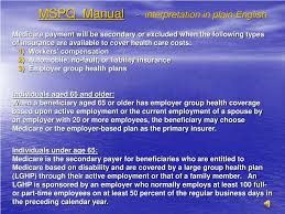 • are the services to be paid by a government research program? Medicare Secondary Payer Questionnaire In Spanish Medicare Secondary Payer Act 2 Cle Credits Prolawcle