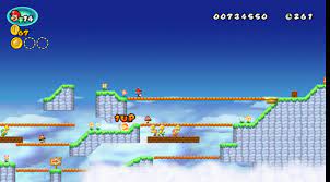 Get super mario jump physics . Superstar Road 9 In Nsmbw New Super Mario Bros Wii Mods