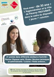 Les résultats affichés sont des offres d'emploi qui correspondent à votre requête. Communaute D Agglomeration Fecamp Caux Littoral L Agglomeration Fecamp Caux Littoral Et La Ville De Fecamp Proposent Vingt Et Une Offres D Emplois Dans Differents Services Petite Enfance Piscine Espaces Verts Ecoles Cuisine Technique