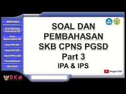 Skb wawancara cpns kejaksaan 2020. Soal Skb Pgsd Sesuai Kisi Kisi Bkn Skb Pedagogik Guru Sd Part Iii Cpns 2020 Skbgurusd Skbpgsd Youtube