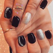 Short Coffin Black Matte Nails Nail And Manicure Trends Since coffin nails are longer, it would give you more freedom for designing with diamonds.