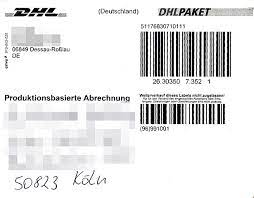 Wo kann ich einen dhl paketschein online ausdrucken? File Paketaufkleber Dhl Produktionsbasierte Abrechnung 2015 Jpg Wikimedia Commons