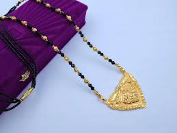 Gold Mangalsutra Pendant - Sarafa Bazar
