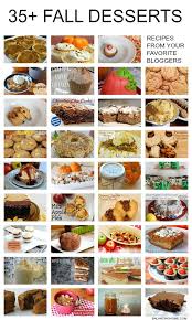 35 Fall Dessert Recipes Balancing Home Fall Dessert Recipes Dessert Recipes Fall Desserts