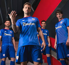 £65.00 nike inter milan 21/22 home stadium ss shirt home. Blue Bilbao Jersey 18 19 Athletic Club New Balance Alternate Kit 2018 19 Football Kit News