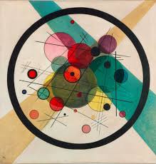Bauhaus Wassily Kandinsky Barbican Londra 2012 Astratto Stampe Incorniciate Stampe D Arte