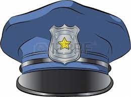 Police Hat Isolated Illustration Vector Police Hat Policeman Police