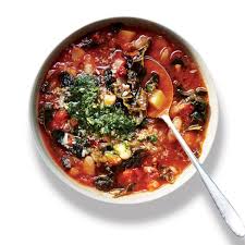 Kale Minestrone With Pistou Recipe Minestrone Pistou Recipe Bean Recipes