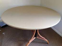 Ainpecca 1x rectangular dining table faux marble white look black steel leg for home office commercial place. 6 8 Seater Round Dining Table Restaurant Catering Equipment Stellenbosch Gumtree Classifieds South Africa 248169354