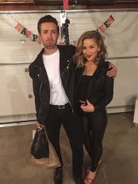 Your kids can also go as sandy, danny, or the pink ladies with our diy grease costumes for kids! Danny And Sandy From Greece For Halloween T Birds Diy Costume Couple Halloween Costumes Couples Costumes Greece Halloween Costumes