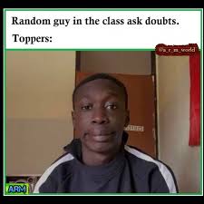 Khabane lame, known as khaby lame, is an italian tiktok content creator known for his reaction videos to ironic life hack clips and other tiktok videos with the poker face expression. Khaby Lame Random Guy In The Class Ask Doubts Toppers Meme Ahseeit