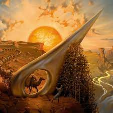 Surely (as for) those who reject our communications and turn away from them haughtily, the doors of heaven shall not be opened for them, nor shall they enter the garden until the camel pass through the eye of the needle; Eye Of The Needle