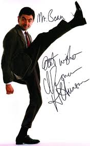 Rowan Atkinson Mr Bean Genuine Signed Autographed 12 X 8 Photo Inc Coa Mr Bean Mr Beans