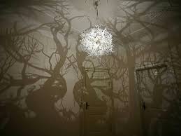 Forms In Nature Tree Shadow Light By Hilden Diaz Would Be Cool For A Halloween Party Light Sculpture Hilden Branch Chandelier