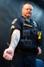 Wpd officer showing his tattoos under the new visible tattoo policy. Pennsylvania State Police Ease Tattoo Policy To Encourage Recruitment