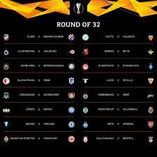 It has been a free draw, meaning no restrictions were present for pairing the clubs. Ultras Tifo Net Uefa Europa League 1 16 Finals Draw Results Facebook