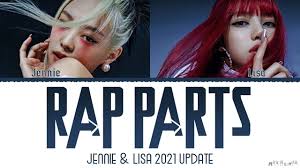 Another blackpink member is set to make her solo debut. Jennie Lisa Rap Parts Lyrics 2021 Update Youtube