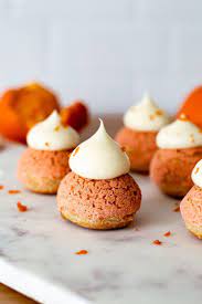 Mandarin Orange Cream Puffs Cream Puffs Sweet Desserts Dessert Recipes