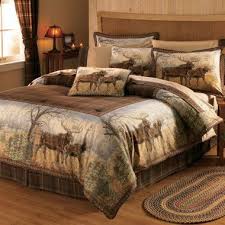 Cabela S Grand River Lodge Hautman Bedding Comforter Set Moose Home Cozy Cabin Decor Bedding Sets