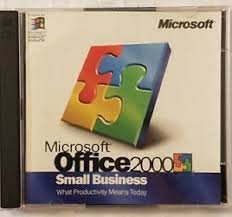 Microsoft Office 2000 Small Business 2 Disc Set With Case Product Key Pre Owned Microsoft Microsoft Office Microsoft Small Business