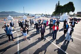 Supervisor Solis Launches New Covid 19 Testing Site At San Gabriel Valley Airport Supervisor Hilda L Solis