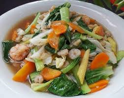 Menu capcay bisa dimasak kering dan kuah. Vegetarian Recipes Vegetarian Capcay Recipe