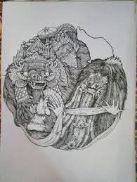  33 Ide Barong And Rangda Di 2021 Seni Seni Tato Tato Joker